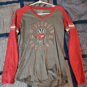 Wisconsin Badger Long Sleeve Shirt M